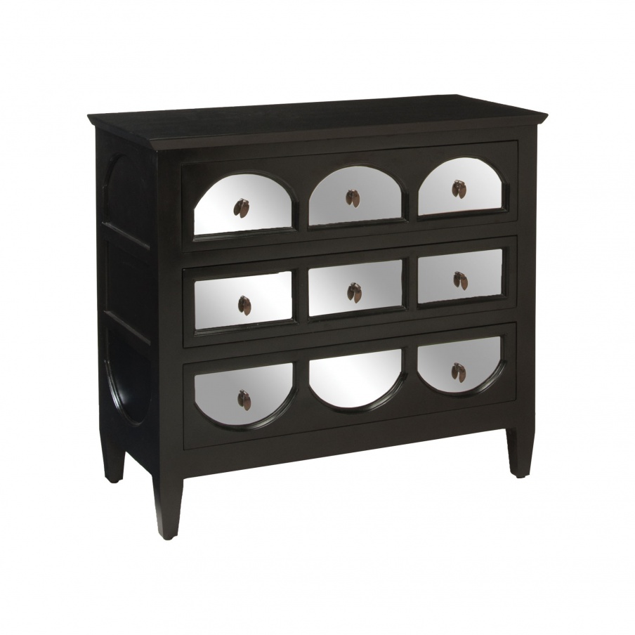 Kommode Transitional Mirrored Chest Guild Master