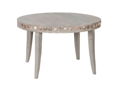 Tisch Waterfront Shell Button Coffee Table Guild Master