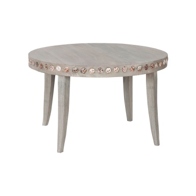Tisch Waterfront Shell Button Coffee Table