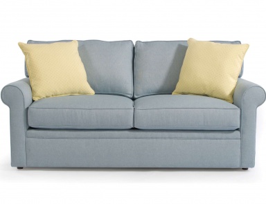 Doppel-Sofa-Bett auf einem Holzrahmen Dexter, Rowe