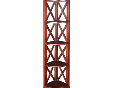 Das Regal Galloway Corner Shelves Sterling