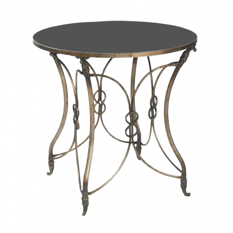 Tisch Bordeaux Side Table Sterling