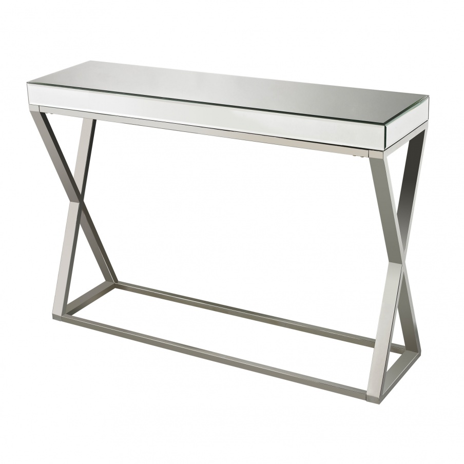 Konsole Klein-Mirror And Stainless Console Table Dimond Home