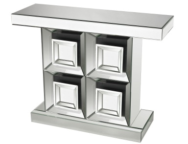 Konsole Liberty-Mirrored Console Table By Dimond Home (Design-Flur, Diele)