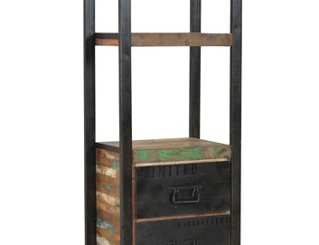 Bücherregal Teakholz Trend, CDI Furniture