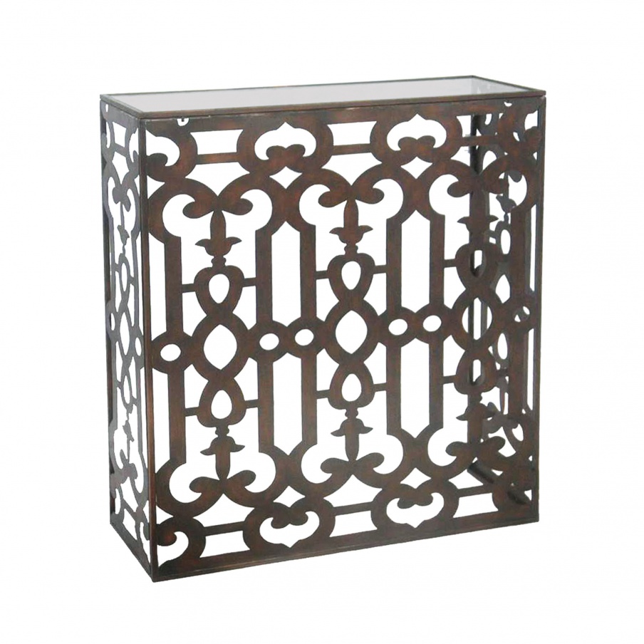 Tisch Demille Side Table Sterling