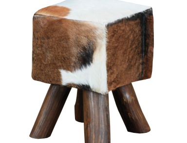Hocker Ilford Stool Square-Small Sterling