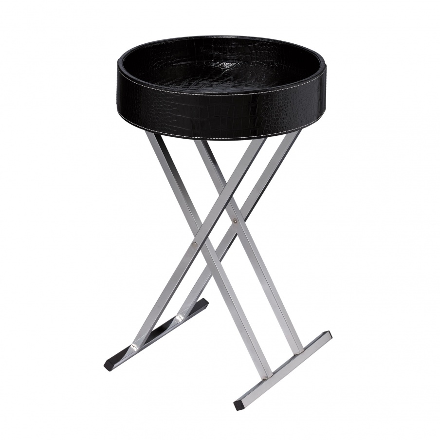Tisch Felton Tray Table - Black Dimond Home