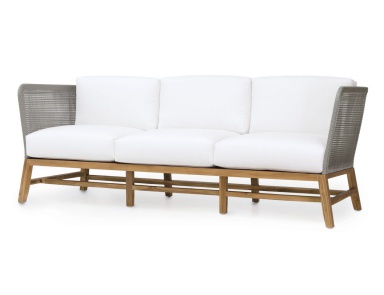Sofa auf einem Rahmen aus Teak-Bäumen Avila, Palecek