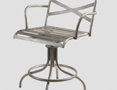 Sessel operatives rotierendes Trestle French Heritage