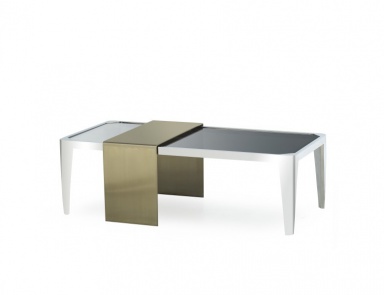 Tisch auf einem Rahmen aus Stahl Nesting, Kelly Hoppen