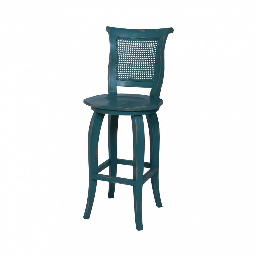 Stuhl Italian Rattan Counterstool Guild Master