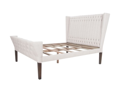 Bett Wing Back Queen Bed Guild Master