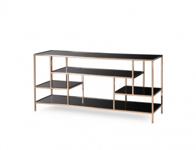 Das Regal auf dem Rahmen aus Stahl Miro, Kelly Hoppen