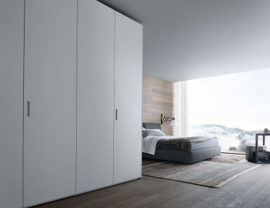 Kleiderschrank New Entry - Poliform (Wand Schrank für Schrank, Italien)