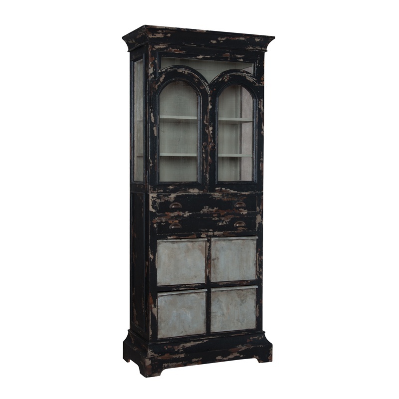 Schrank Farmhouse Kitchen Display Cabinet Guild Master