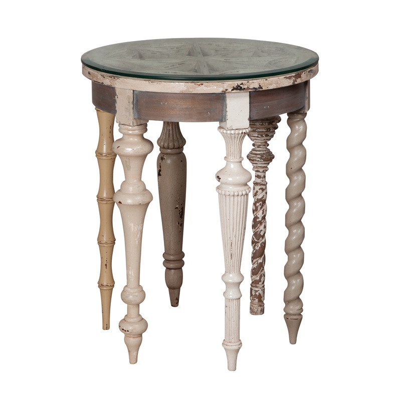 Tisch Architectural Artifacts Accent Table Guild Master