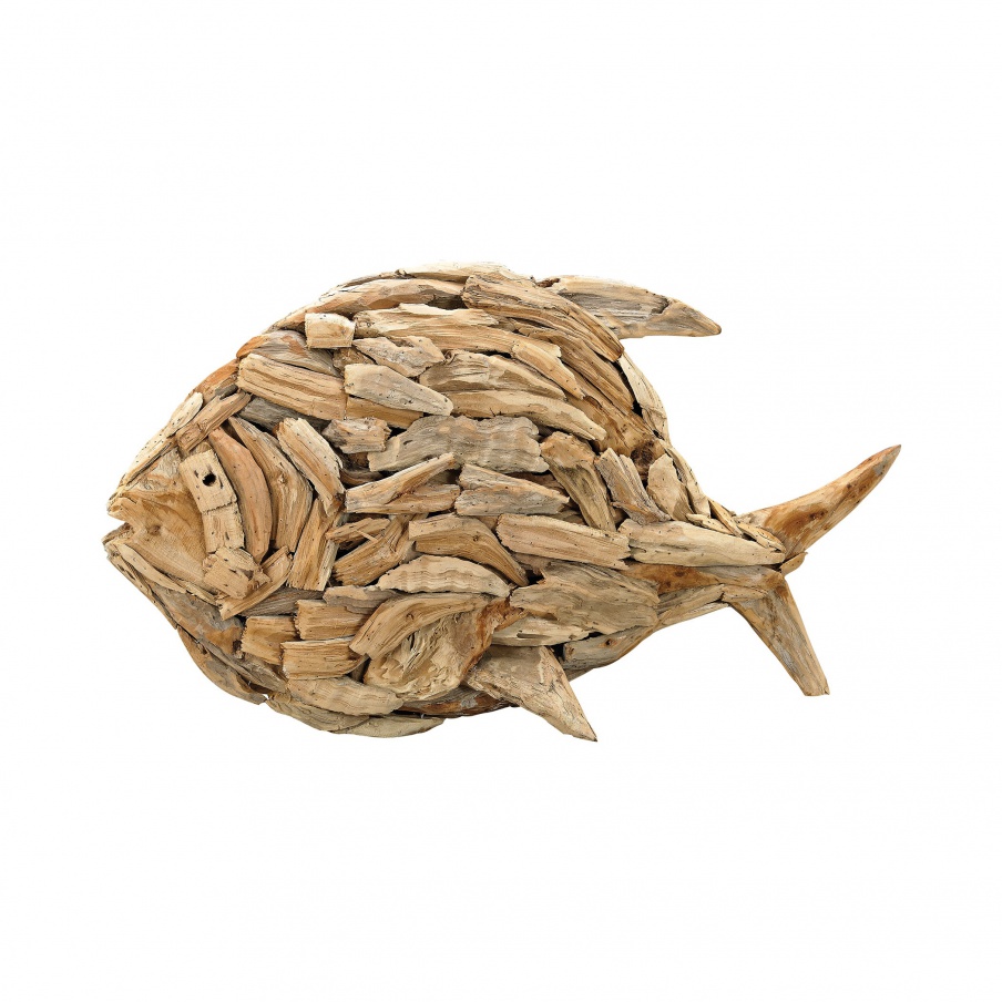 Zubehör Islamorada Driftwood Fish Dimond Home