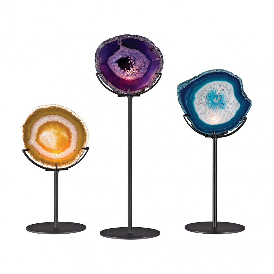 Kerzenhalter Agate Tealight Holders Dimond Home
