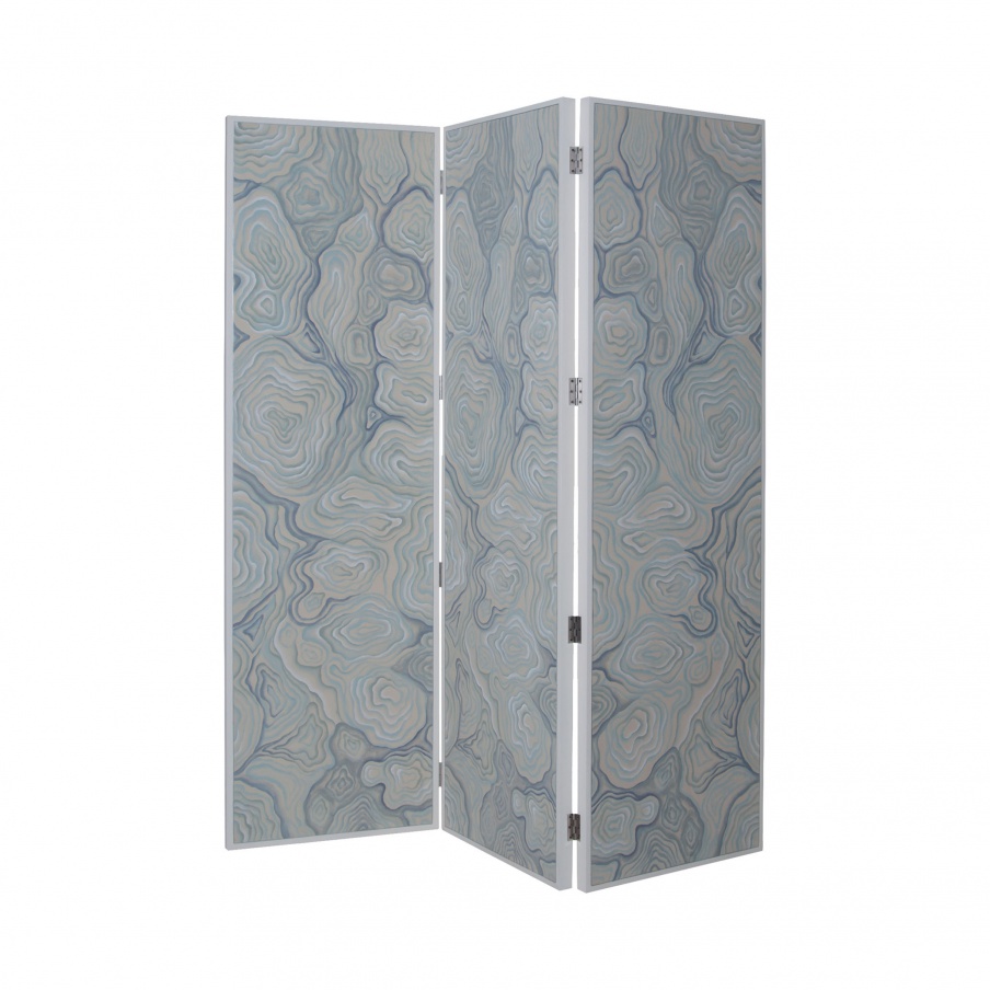 Die Schirmwand Coastal Agate Folding Screen Dimond Home