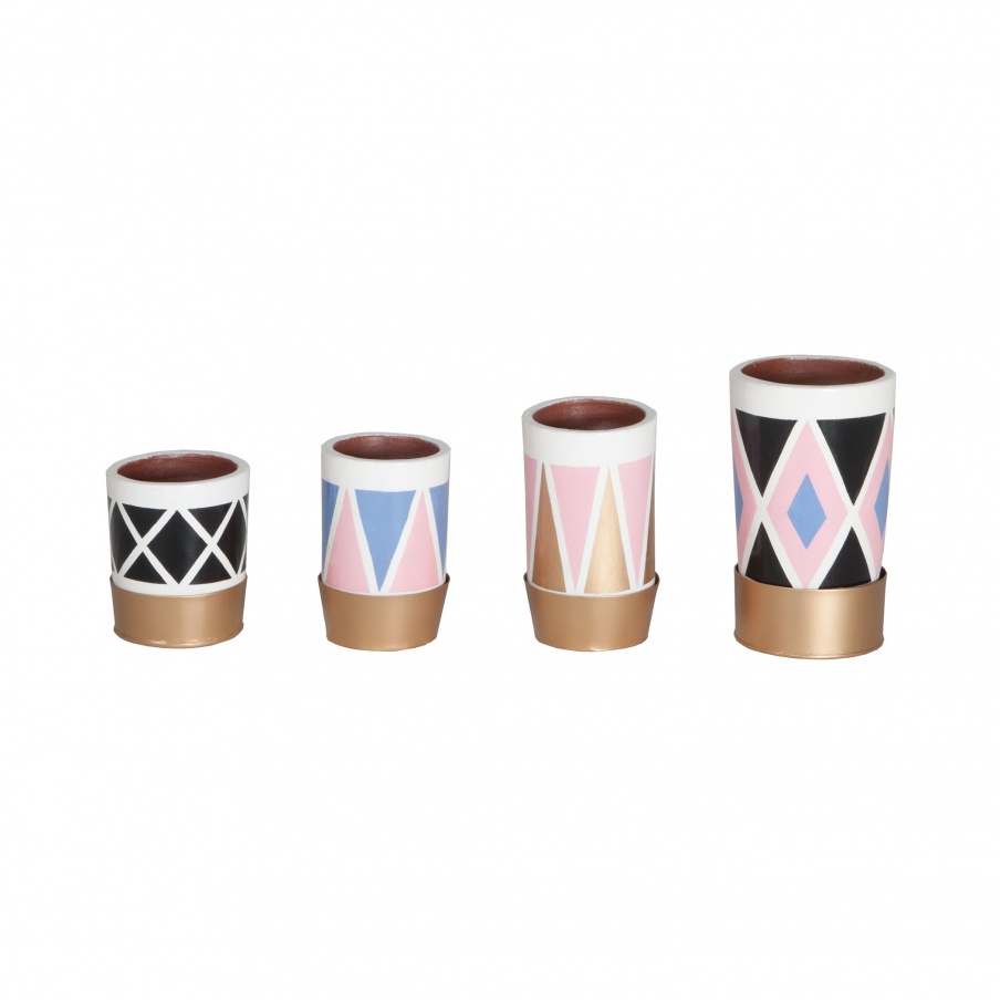Vase Kelly Pattern Pots Dimond Home