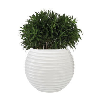Vase für Kleinigkeiten Jaya Bamboo Tuft Planter
