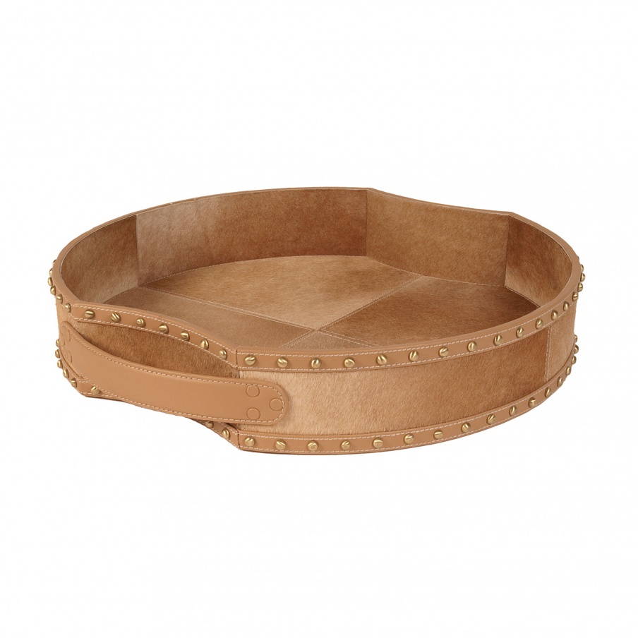 Behälter Fallow Faux Pony Tray Dimond Home
