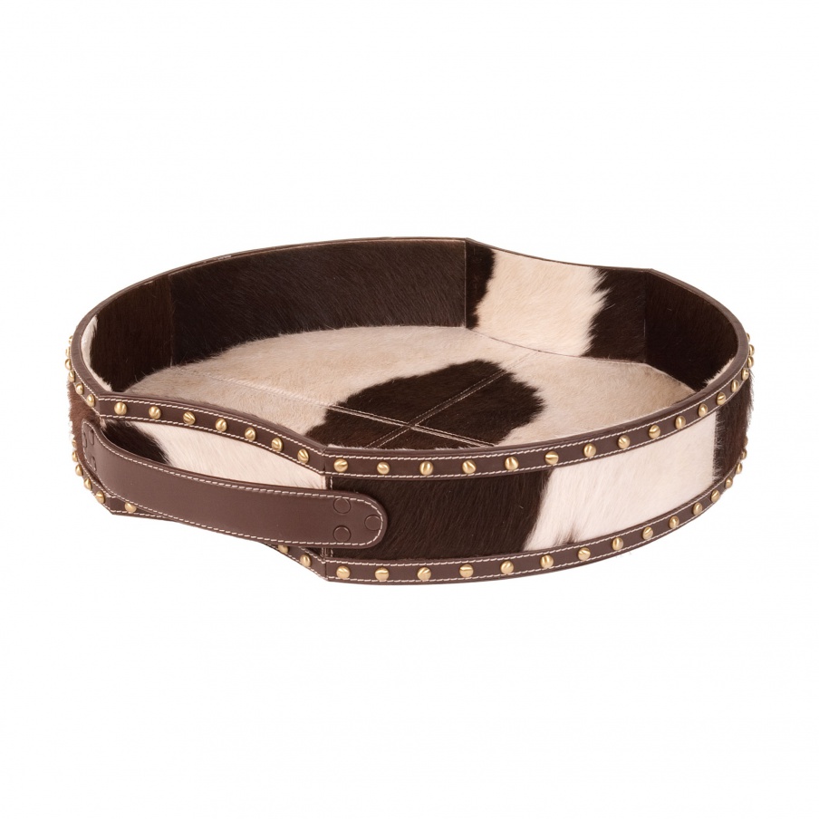Behälter Holstein Faux Pony Tray Dimond Home