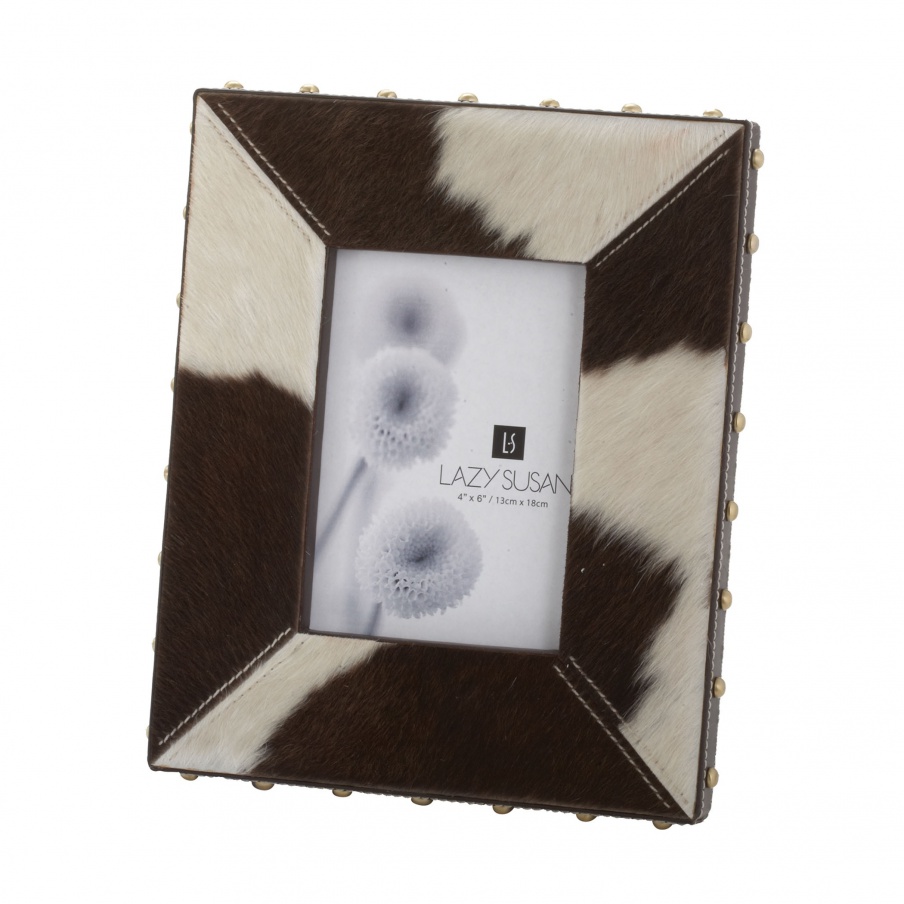 Bilderrahmen Faux Pony Frame 4x6 In Holstein Dimond Home