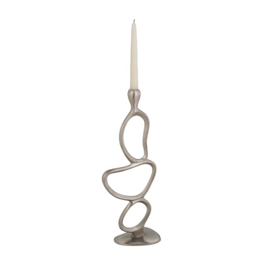Kerzenhalter Silver Hoop Candleholder