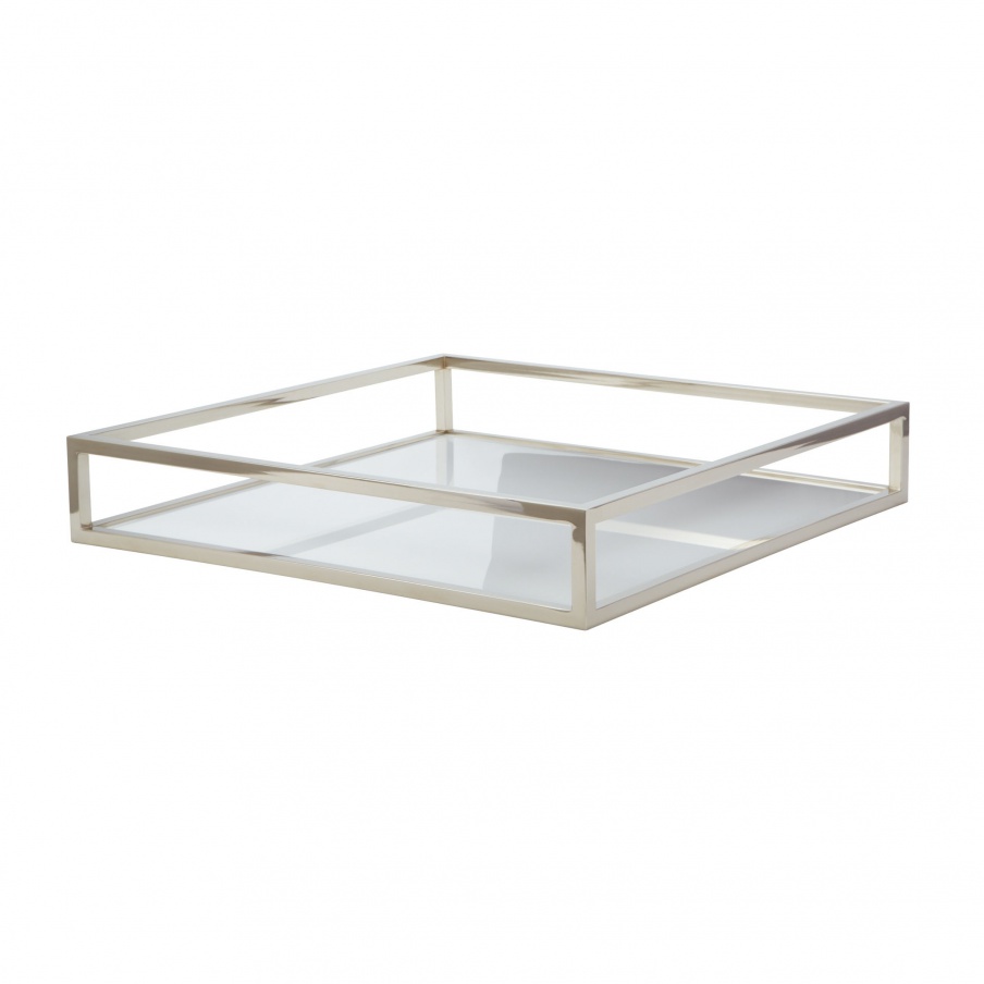 Behälter White Box Rod Tray - Square Dimond Home