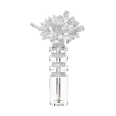 Zubehör White Coral And Crystal Stand