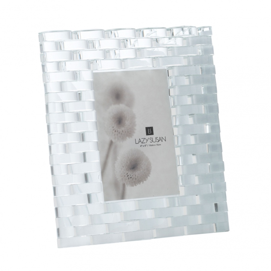 Rahmen für Fotos Marlina Crystal Frame Dimond Home