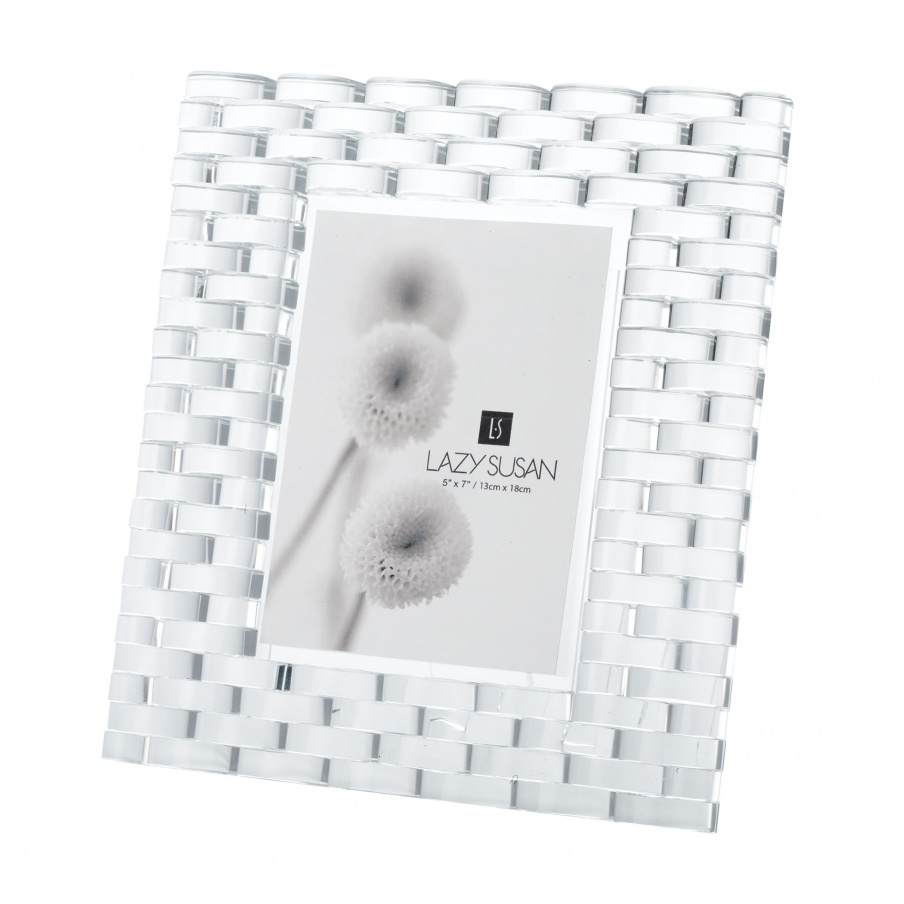 Rahmen für Fotos Marlina Crystal Frame Dimond Home