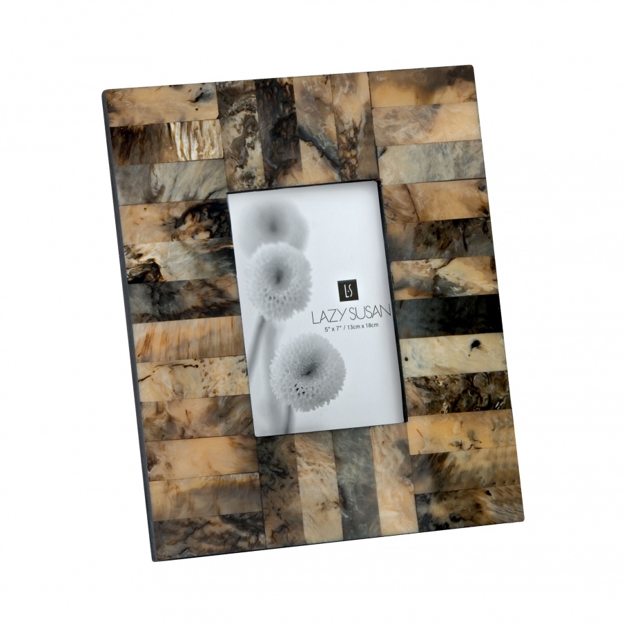 Zubehör Square Horn And Resin Frame Dimond Home