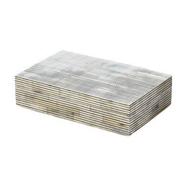 Aufbewahrungsbox Pin Stripe Bone Box - Sm