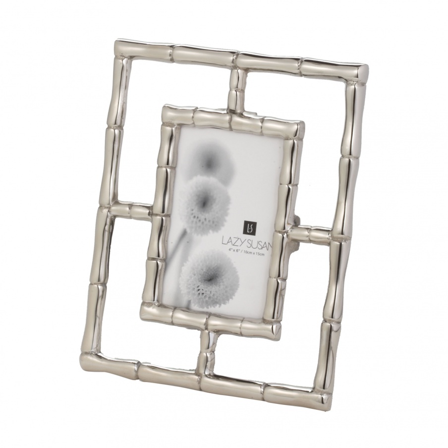Bilderrahmen Silver Bamboo Frame 4x6 Dimond Home