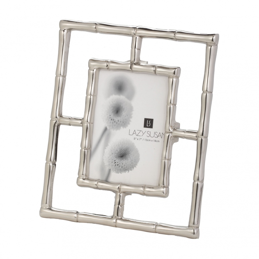 Bilderrahmen Silver Bamboo Frame Dimond Home