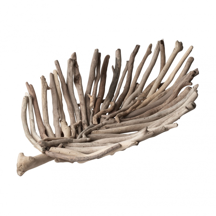Behälter Driftwood Leaf Tray - Lg Dimond Home