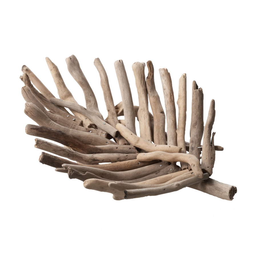 Behälter Driftwood Leaf Tray - Sm Dimond Home