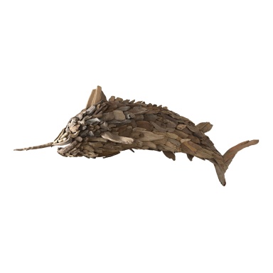 Wand-Dekor Driftwood Marlin