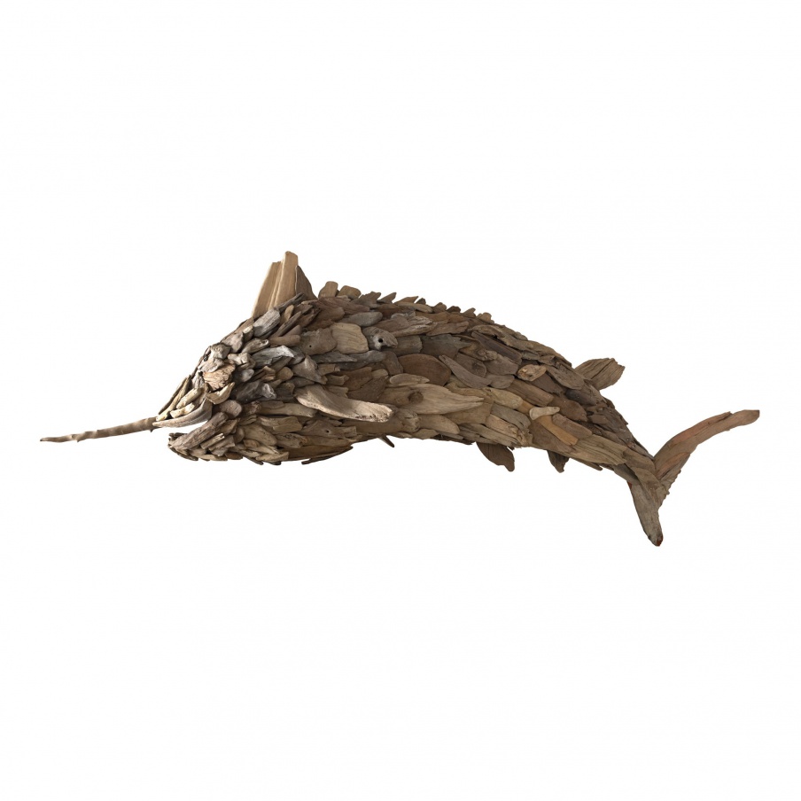Wand-Dekor Driftwood Marlin Dimond Home