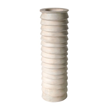 Kerzenhalter Terraced Wood Pillar Holder - Lg