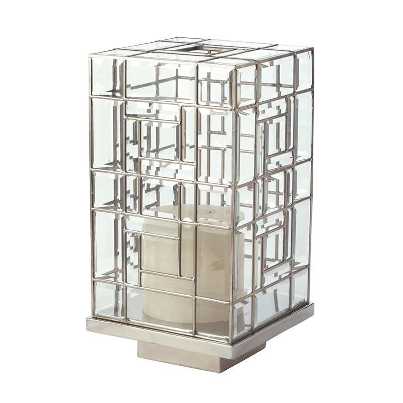 Kerzenhalter Hurricane Glass - Lg Dimond Home