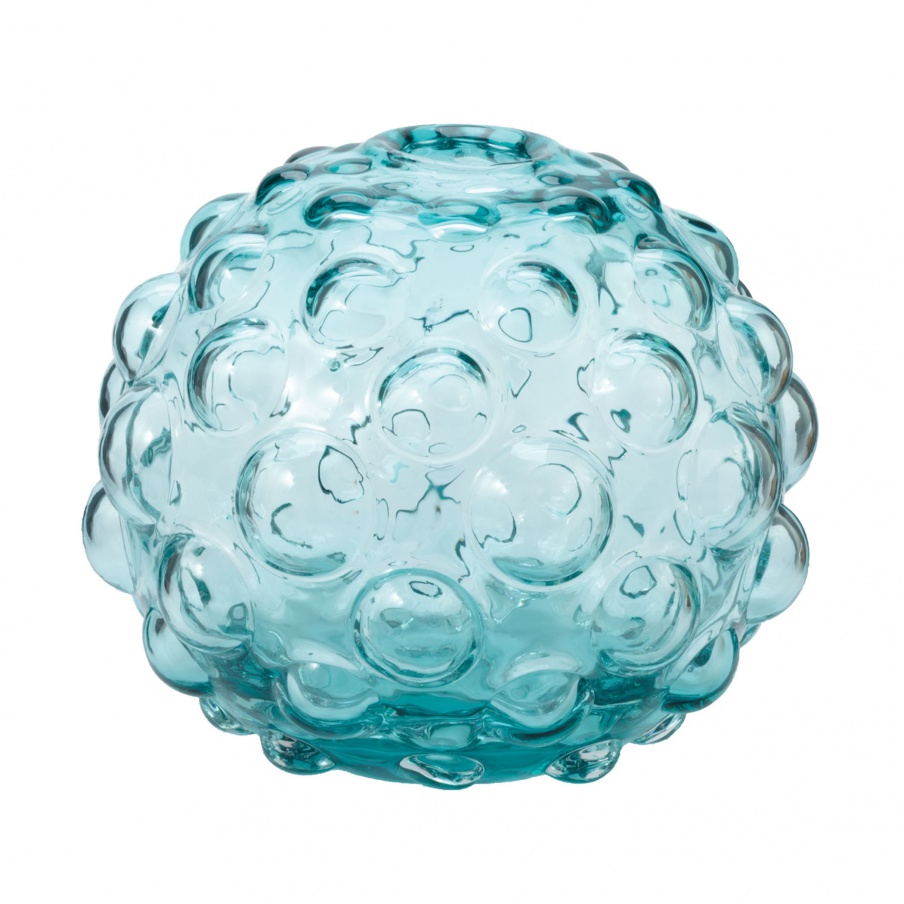Vase Aqua Morning Dew Vase - Lg Dimond Home