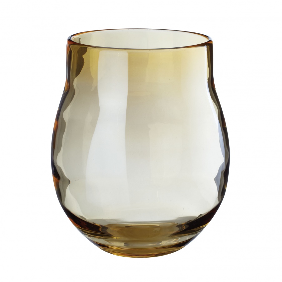 Vase Golden Ringlet Vase - Lg Dimond Home