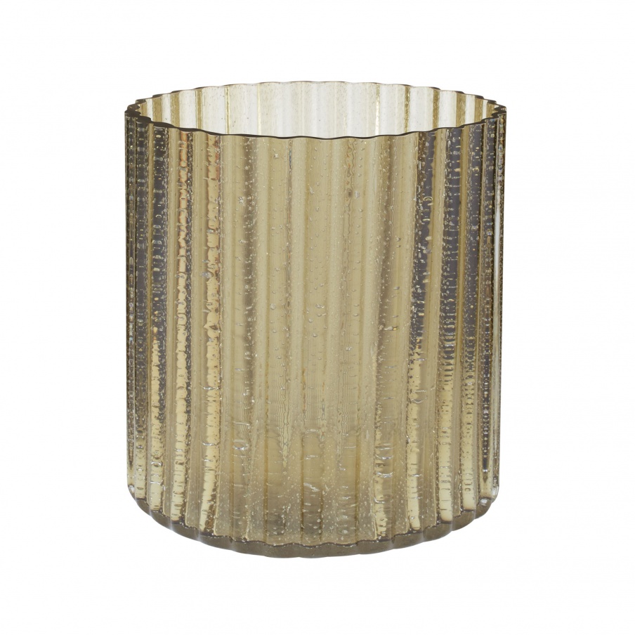 Kerzenhalter Champagne Fizz Fluted Votive - Sm Dimond Home