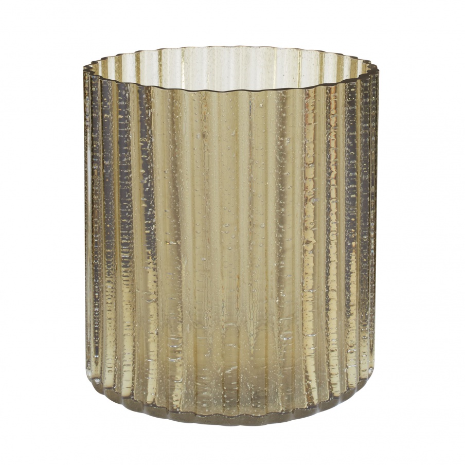 Kerzenhalter Champagne Fizz Fluted Votive - Lg Dimond Home