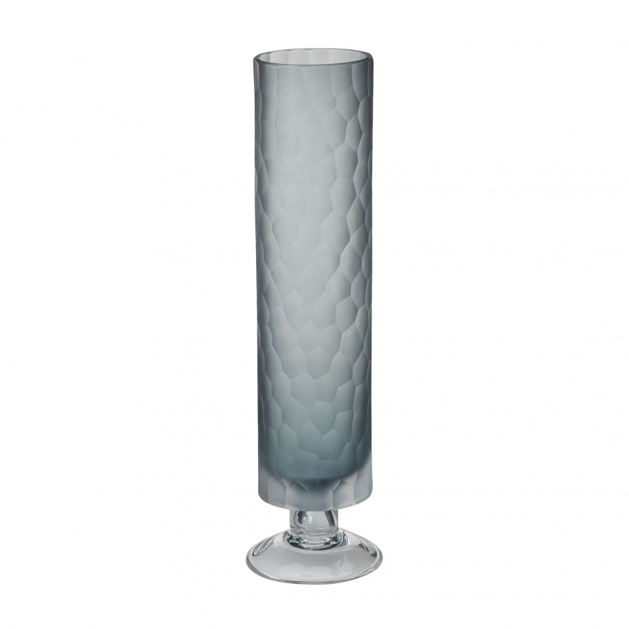 Vase Frosted Glacier Tile Vase Dimond Home