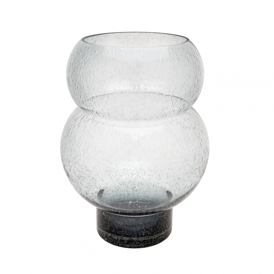 Vase Bubble Vase Gray Dimond Home